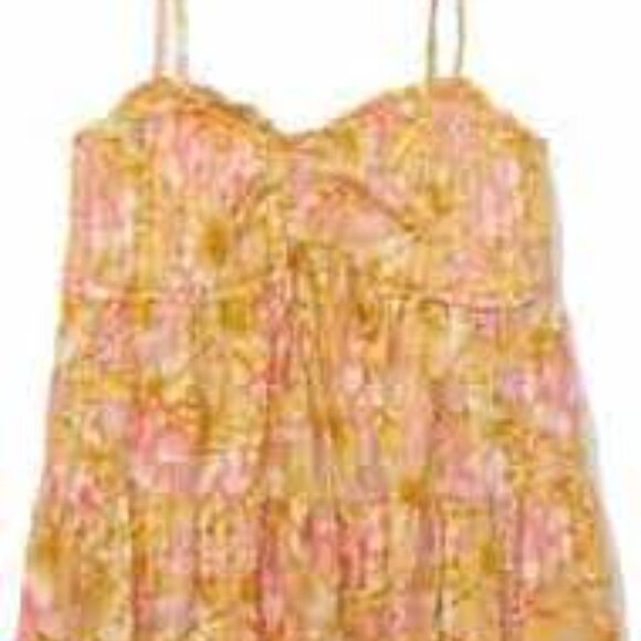 American Eagle - Smocked Babydoll Cami - Picture 4 of 5